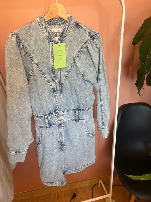 Vestido Camisa Denim Delavé Mango (MNG)