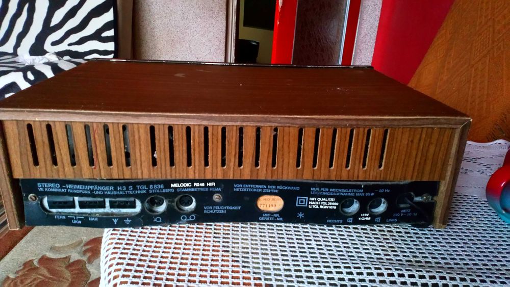 Zabytkowe radio Rema Melodic RX 46 Hifi