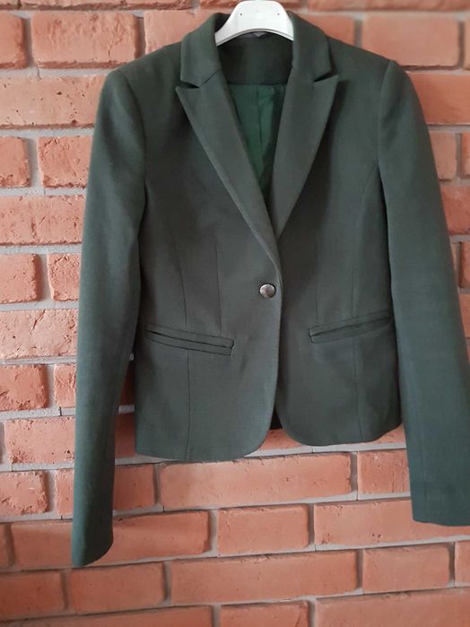 Marynarka butelkowa zieleń 34