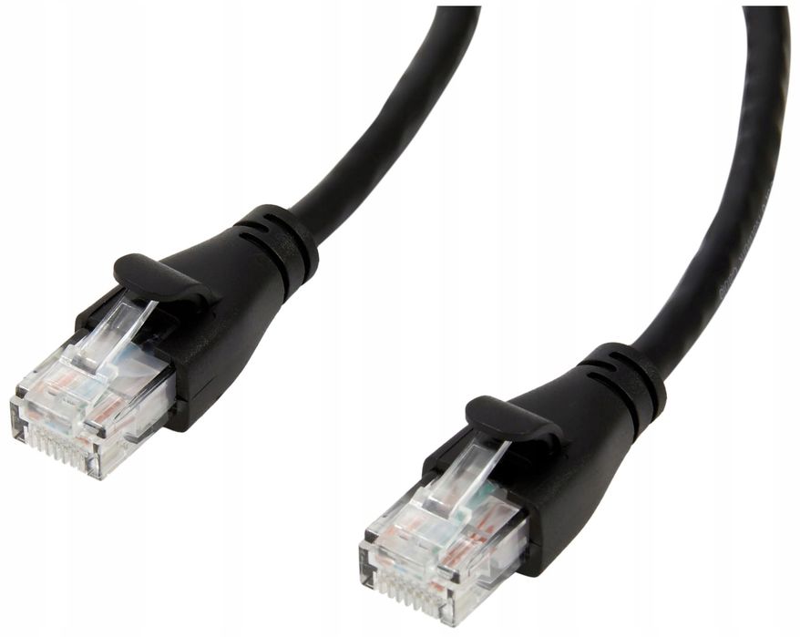outlet kabel krosowy do internetem płaski rj45 cat-6 10 ethernet 3m 1000