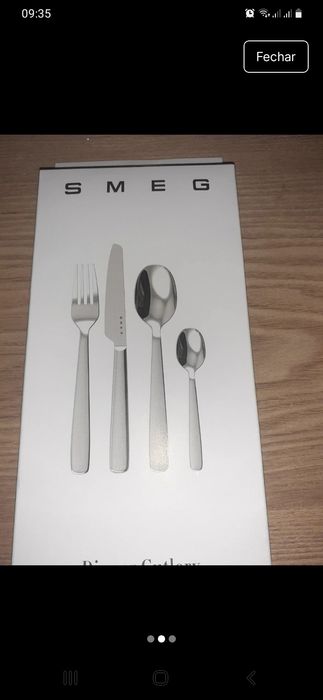 Conjunto de talheres Smeg