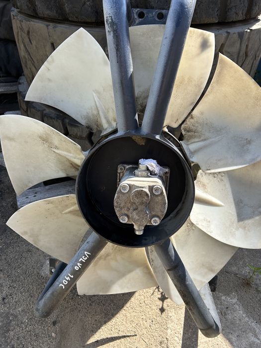 Silnik hydrauliczny wentylator chłodnicy do koparki Volvo EW 140C