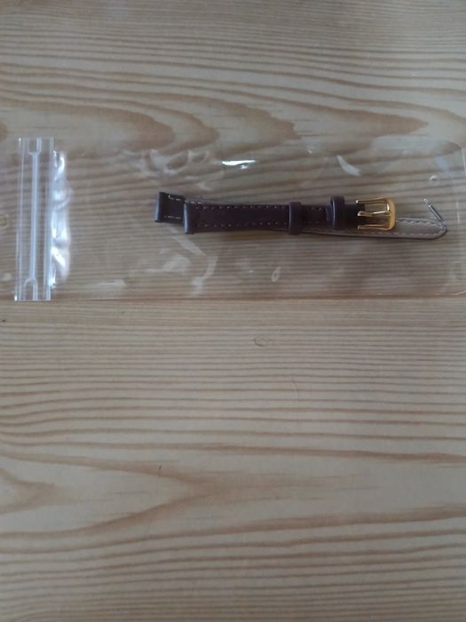Nowy skórzany pasek do zegarka 10 mm