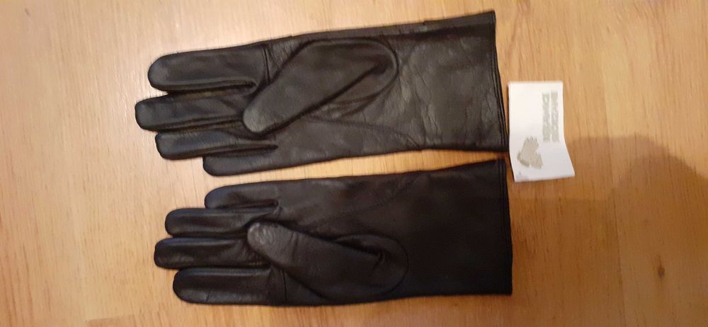 Rękawiczki skórzane damskie