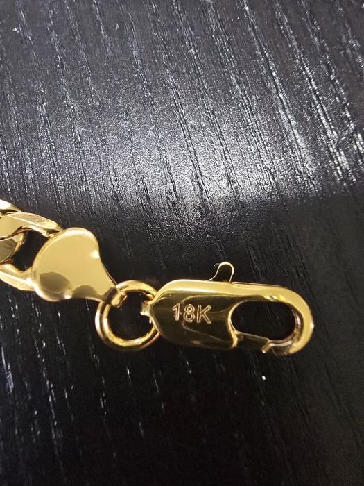 Cordão 18k ouro cubano