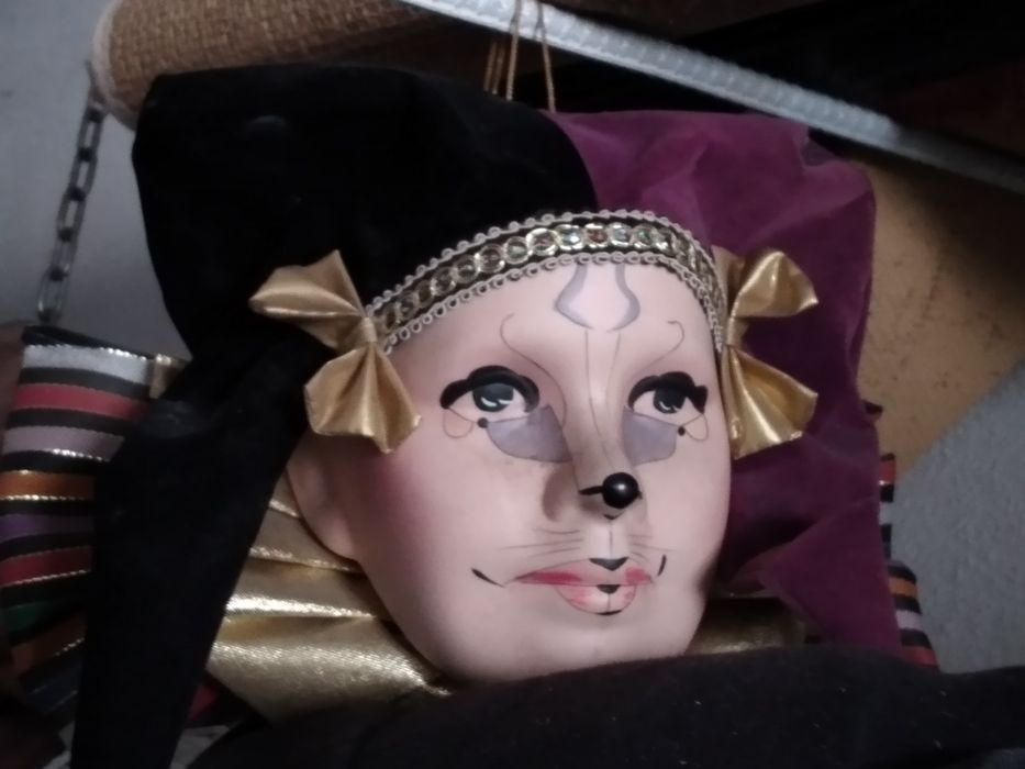 Pierrot porcelana