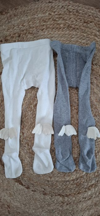 Rajstopy aniołki skrzydełka 80 2 pary