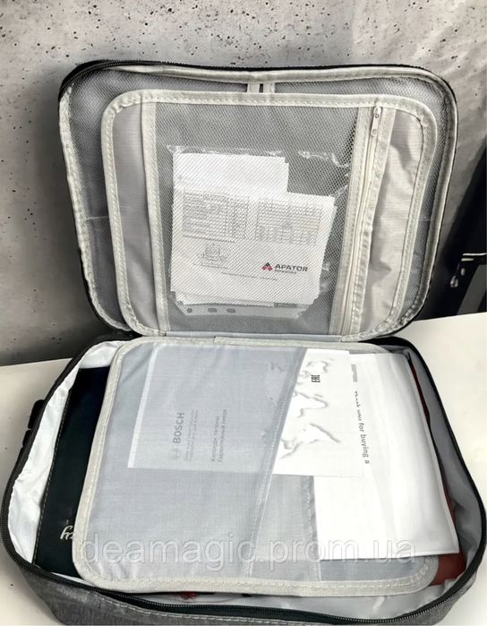 Сумка-органайзер для документів/органайзер із кодовим замком: 399 грн ...