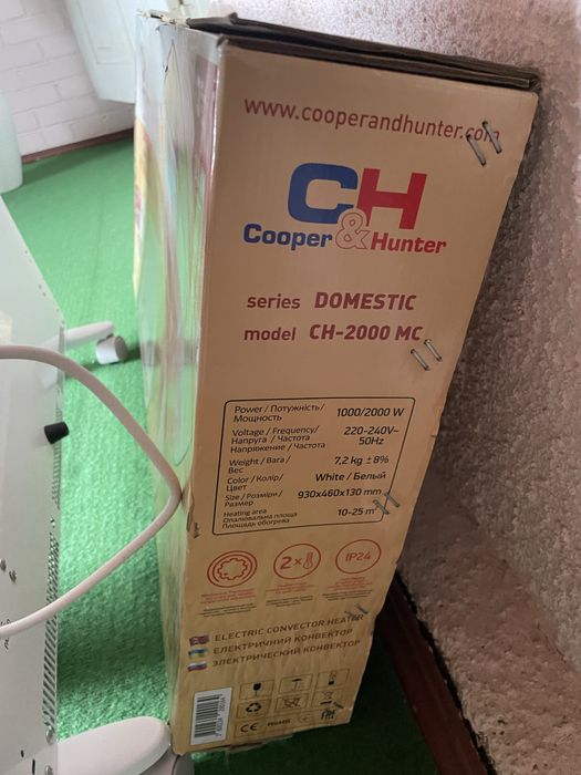 Cooper s Hunter конвектор (батарея) 2000w/1000w