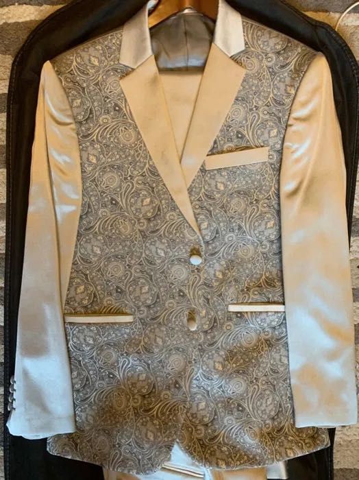 Брендові смокінги Чорний, Білий, Металлік