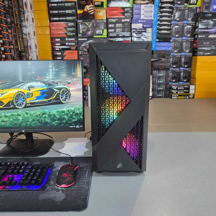 Компютер Новий Ryzen 5 5500, 16GB DDR4, MSI RTX 4060, SSD 480GB