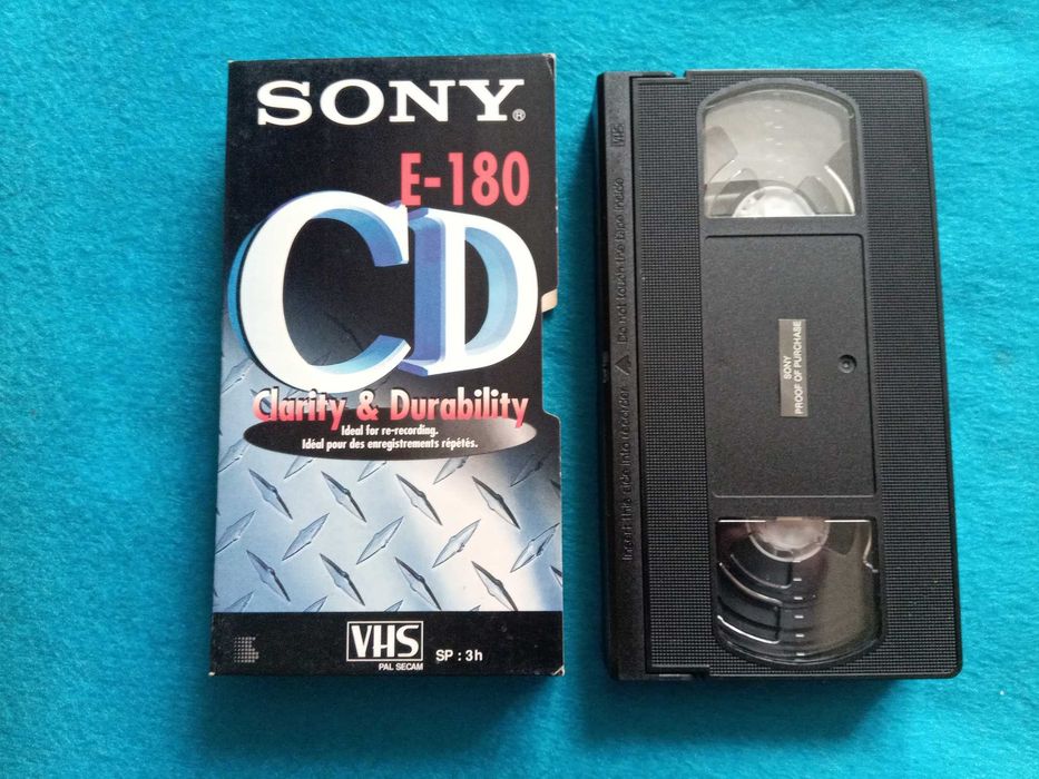 Фирменные видеокассеты VHS 180 мин. - 240 мин. (Sony, Akai