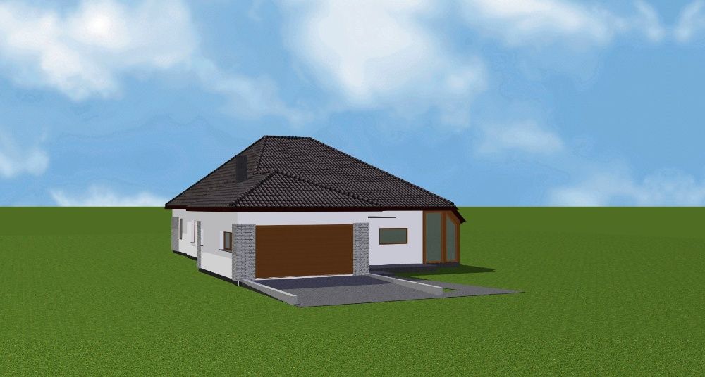 Sprzedam projekt domu parterowego