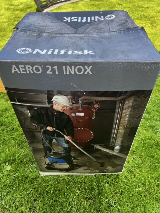 Odkurzacz na sucho i mokro Nilfisk aero 21 inox