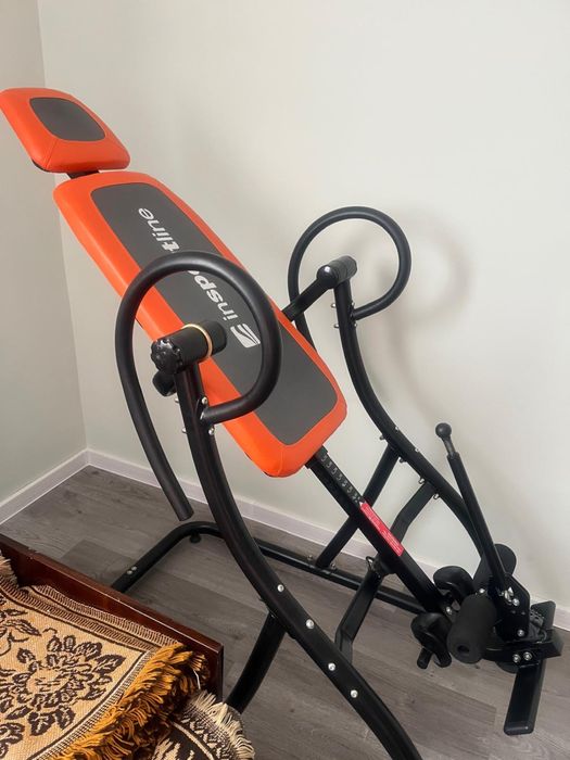 Ławka inwersyjna inSPORTline – rehabilitacyjna, składana, solidna