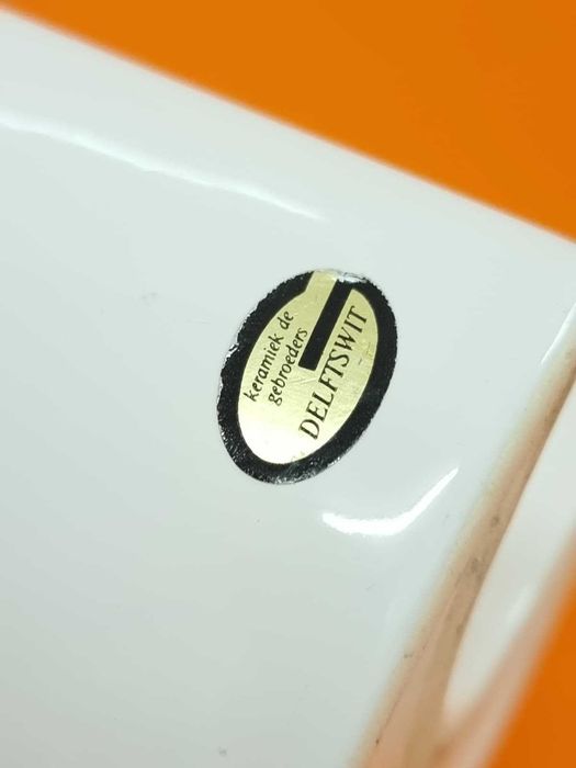 Vaso Space Age DelftsWit Karel Montagne Holanda anos 70