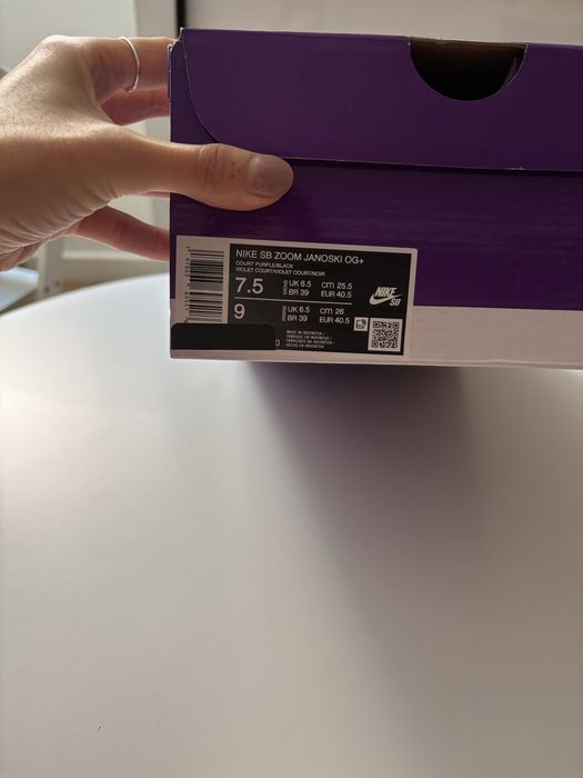 Nike SB Zoom Janoski OG+ 'Court Purple'