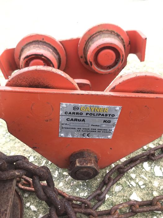 Cadernal 1,5T e Trasportador