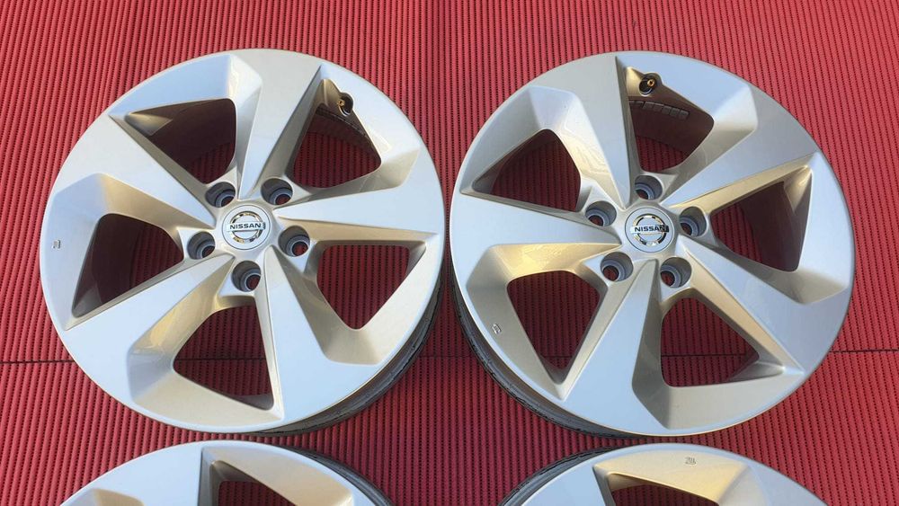 4351-Jantes 17 5x114.3 Originais Nissan Qashqai Juke tbm Renault