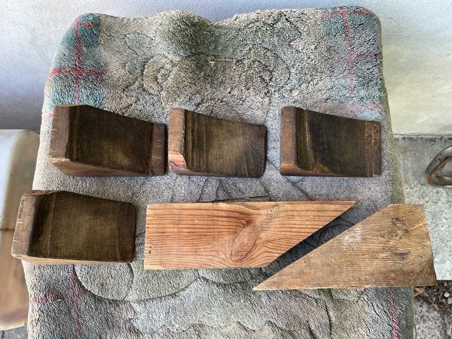 Упор противооткатный башмак автомобильный