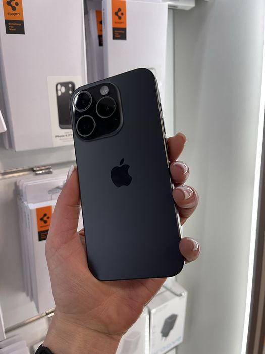 iPhone 15 Pro 256Gb black titanium - АКБ 88%, стан 5-