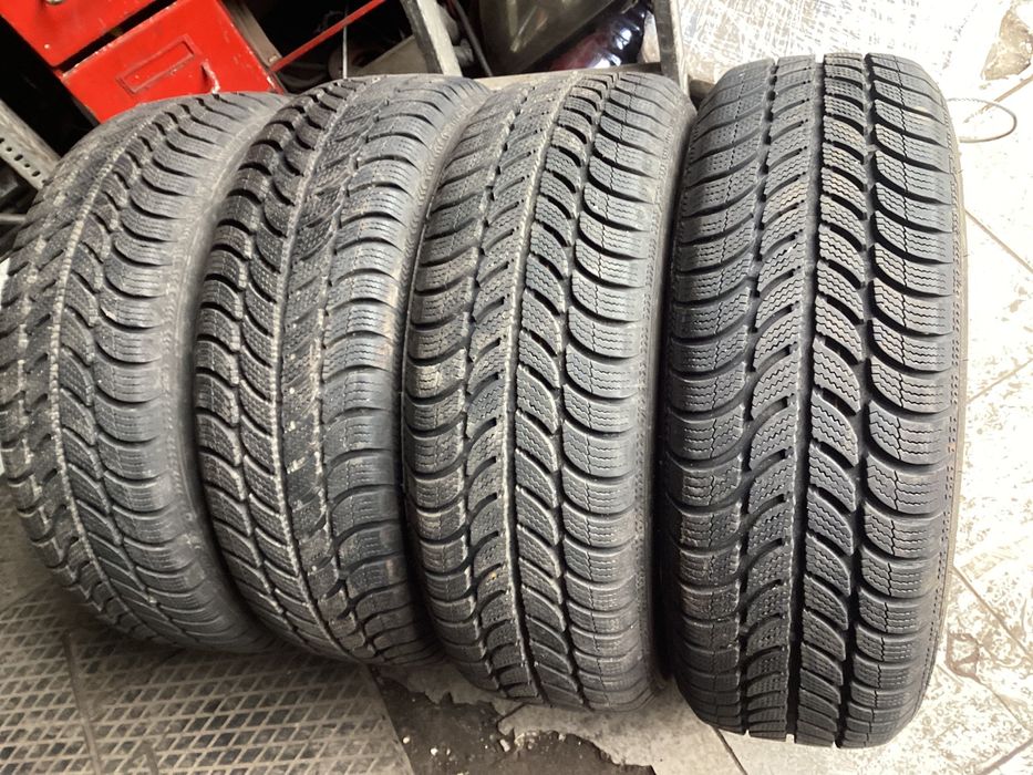 DĘBICA 195/65r15  4sztuki opony zima zimowe 7.3mm 2021r