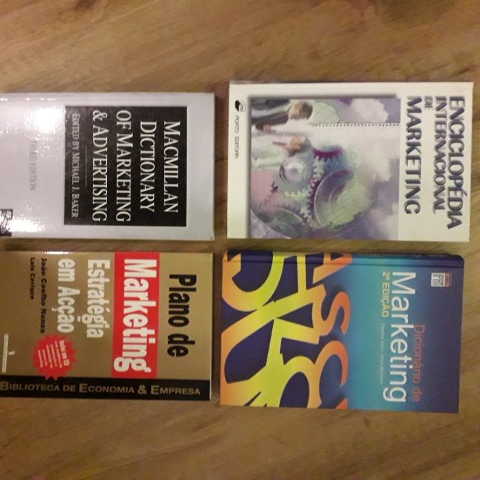 Livros de Marketing - Como novos - NOVOS PREÇOS