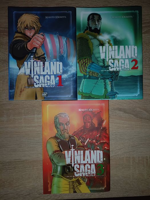 Манга «Сага о Винланде» — комплект 1–3 тома, идеальное состояние