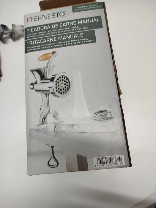 Picadora de carne manual