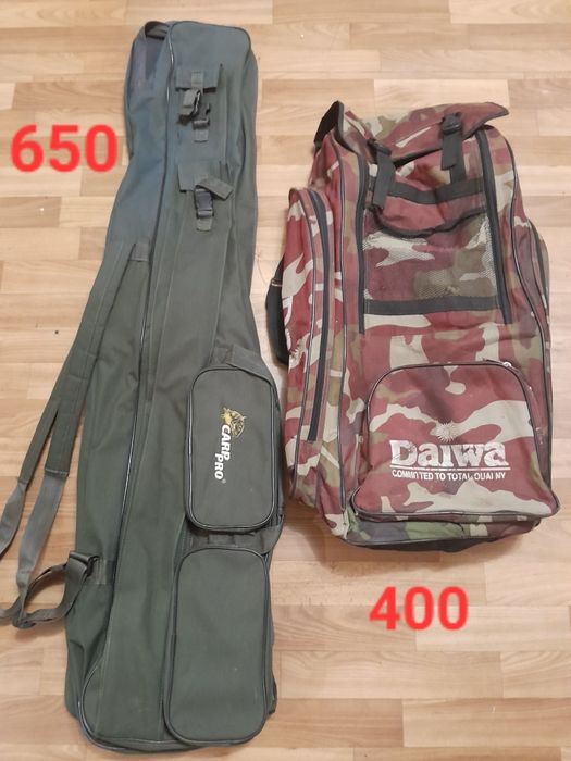 Куча рыбацких снастей 2