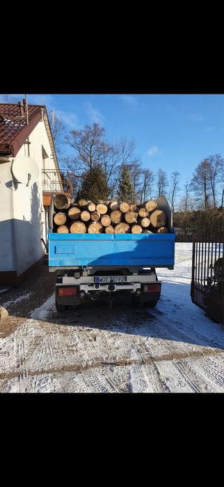Drzewo drewno opałowe okazja sosna brzoza dąb olcha opał
