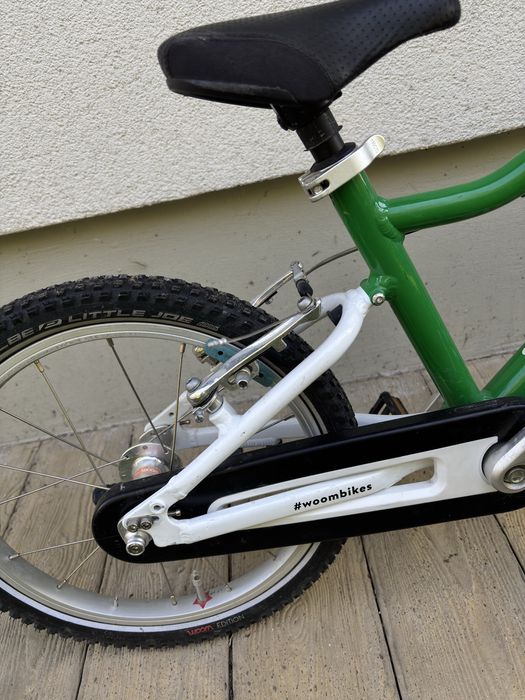 Woom 3 16” Lekki rower dziecięcy Premium Zielony
