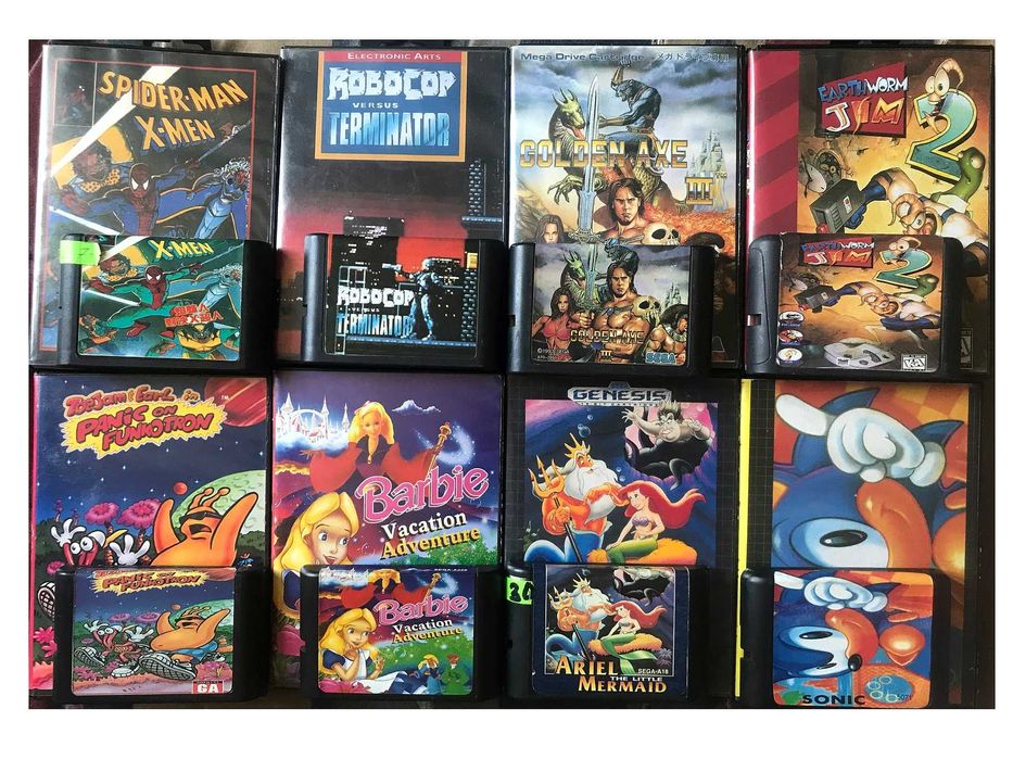 SEGA Bigbox Mortal games 16bit (великі бокси 90-і роки сега аксесуари)