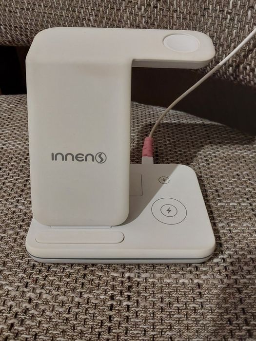 Беспроводная быстрая 15w  зарядка 3 в 1