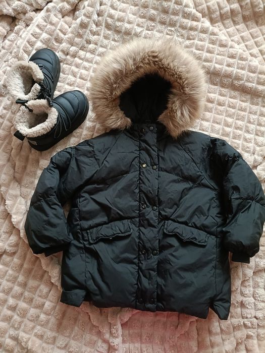 Куртка Zara пухова 110-116р