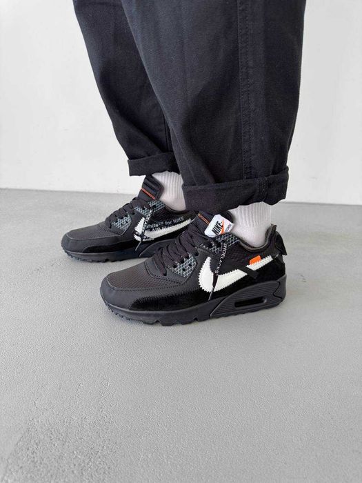 !WOW! Nike Air Max x OFF-White 90 GPX Black 39 40 41 42 43 44 45