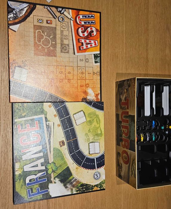 Turbo, gra planszowa. Rebel