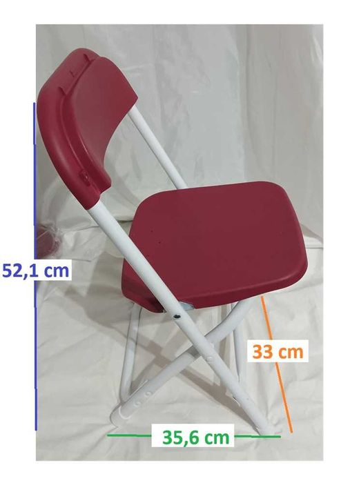 Flash Furniture 2 cadeiras dobráveis crianças