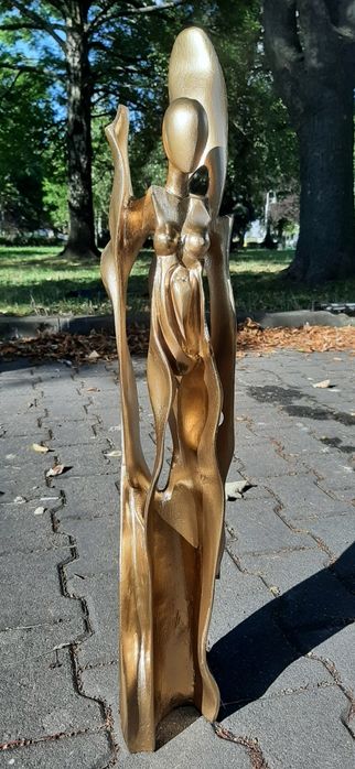 Rzeźba 80cm z jednego kawałka drewna