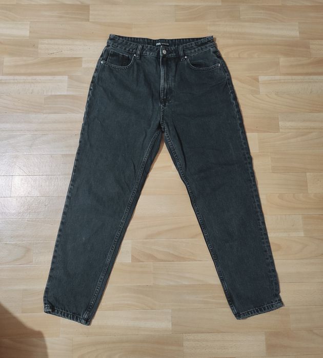 Джинсовые штаны брюки Zara весна -осень женская р L/48
