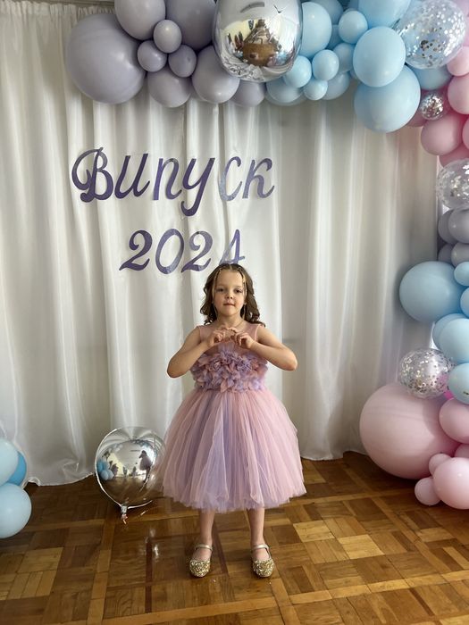 Сукня ніжна святкова 116-122 см, 5-7 років, на свято Новий рік