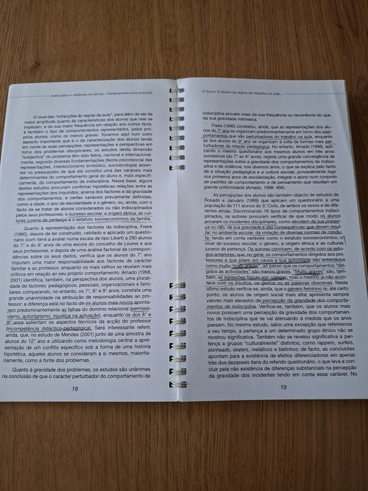 Livro Indisciplina e violência na escola