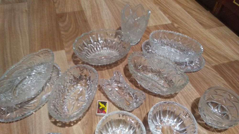 Хрустальные салатницы СССР, ваза