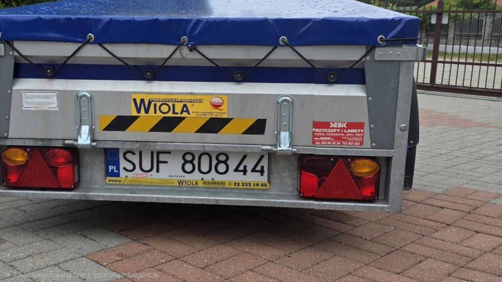 Przyczepka lekka Wiola kujawiak