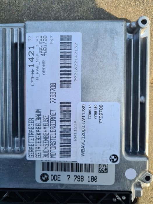 Komputer Sterownik silnika BMW E90 2.0D N47