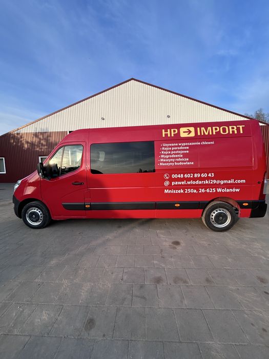 Renault Master Dubelt kabina Carpol