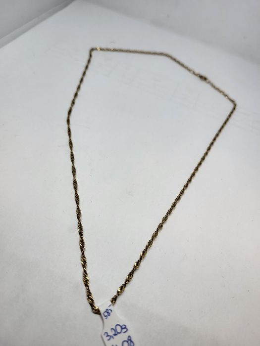 Łańcuszek złoty 585 3,20g 50cm Komis Madej Gorlice