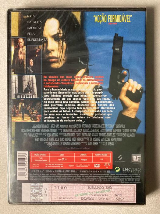 [DVD] Underworld: O Submundo + Underworld: Evolução