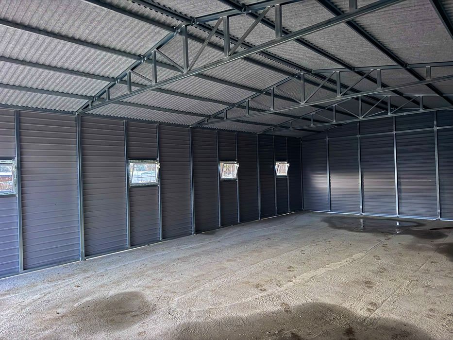 Hala stalowa  Garaż blaszany  6x10 7x10 8x12 9x15