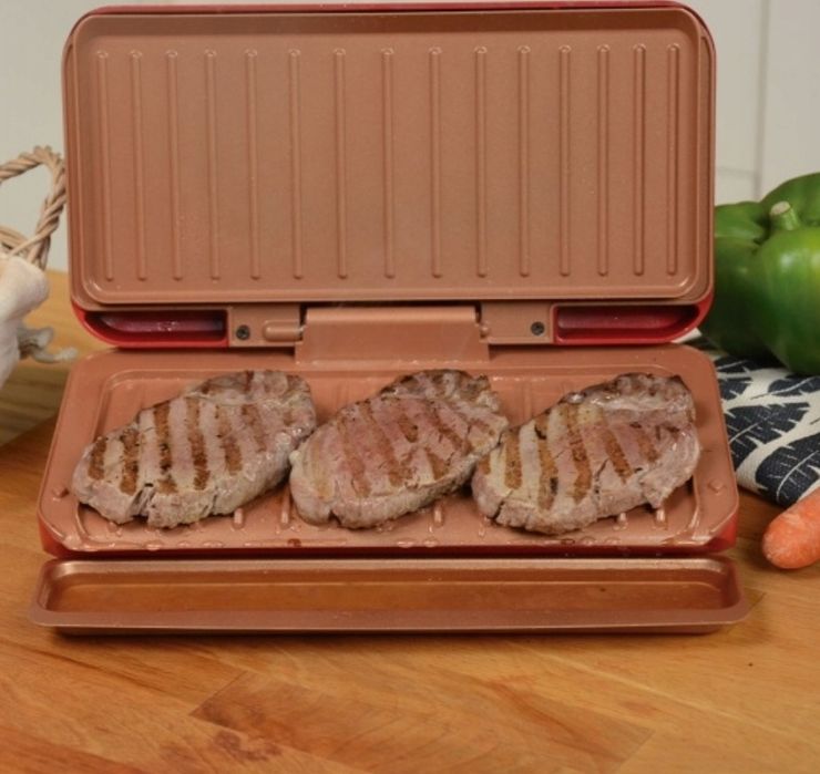 Grill beztłuszczowy wolne od teflonu